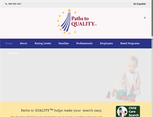 Tablet Screenshot of childcareindiana.org